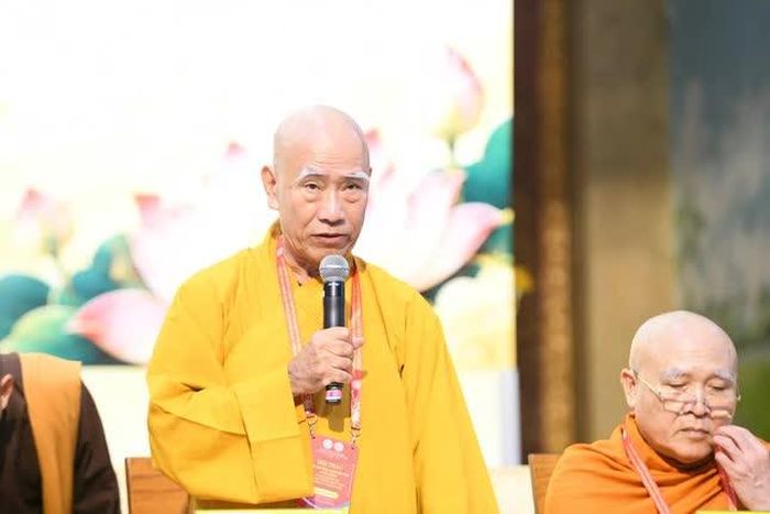 Thượng tọa Thích Tâm Đức phát biểu đúc kết