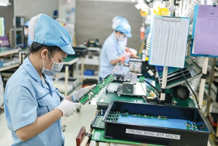 Dòng vốn FDI tiếp tục bổ sung nguồn lực cho nhu cầu đầu tư dài hạn. Ảnh: Đức Thanh
