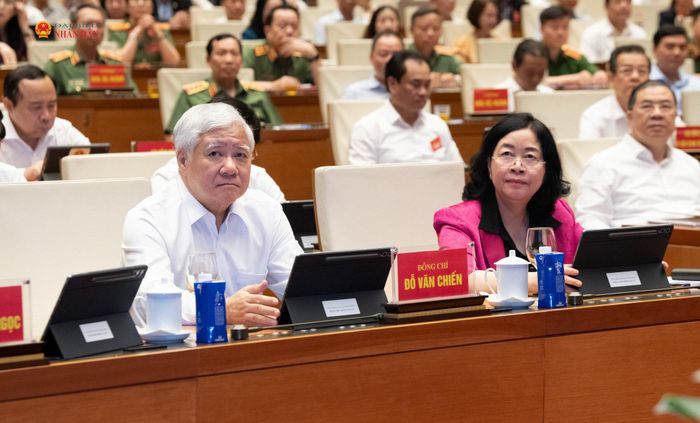 Lãnh đạo Đảng, Nhà nước dự Hội nghị toàn quốc nghiên cứu, học tập, quán triệt và triển khai thực hiện một số Nghị quyết, Chỉ thị của Bộ Chính trị diễn ra sáng 3/9/2026. Ảnh: Lâm Hiển