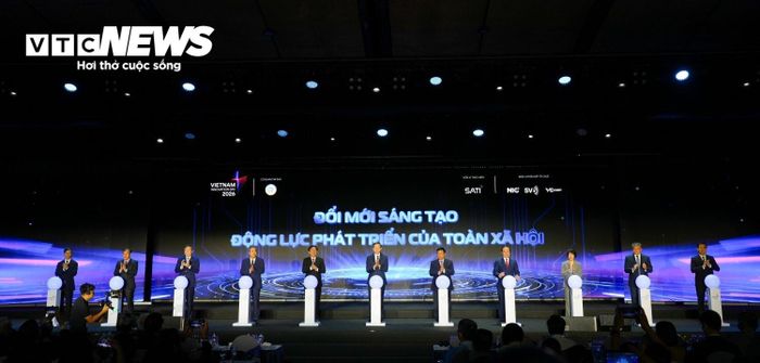 Phát động Ngày hội Đổi mới sáng tạo quốc gia năm 2026. (Ảnh: Hùng Cường)