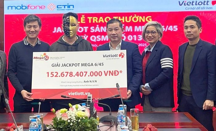 Anh N. trúng độc đắc khủng hơn 152 tỷ đồng. (Ảnh: Đại Việt)