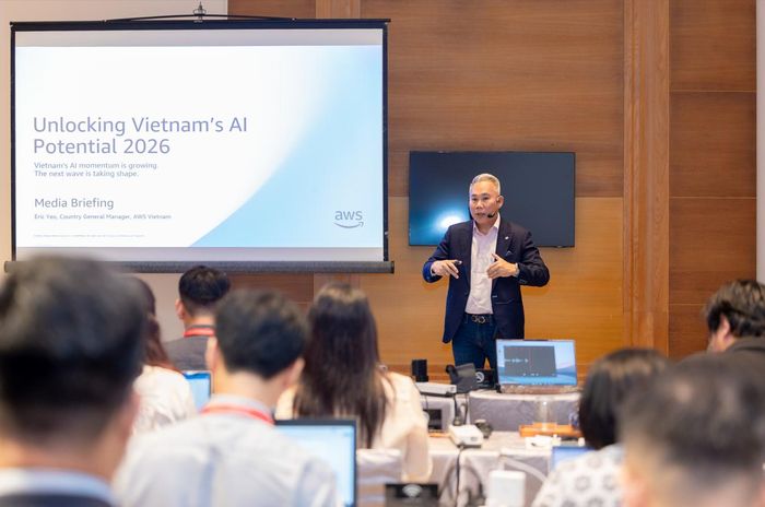 Ông Eric Yeo, Tổng giám đốc AWS Việt Nam.