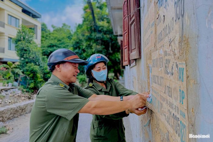 Nhằm chống nguy cơ tái phạm, lực lượng chức năng xã Nam Phù đã lập danh sách theo dõi riêng đối với các "điểm nóng" thường xuyên bị dán bẩn. Hình ảnh hiện trạng trước và sau khi xử lý đều được lực lượng chức năng lưu trữ làm căn cứ quản lý lâu dài.