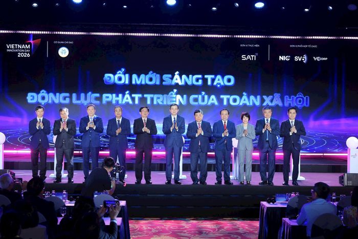 Các đại biểu đại diện các thành tố trong hệ thống đổi mới sáng tạo quốc gia. Ảnh: Truyền thông KHCN