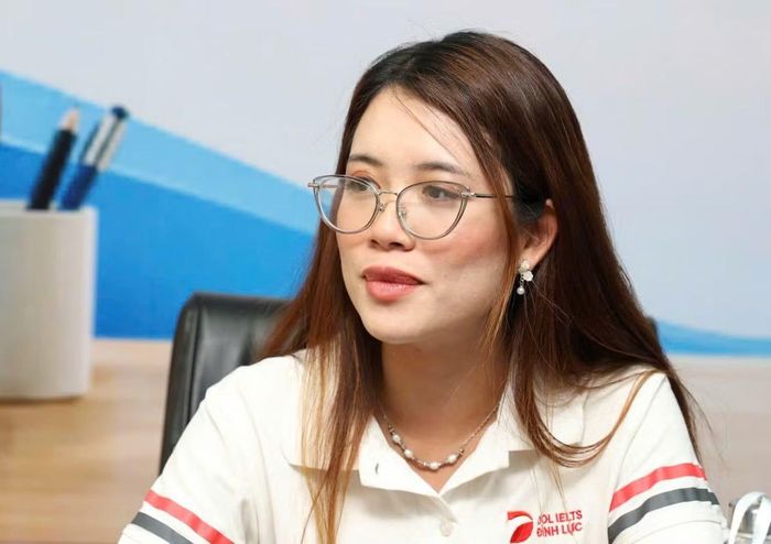 ThS. Đỗ Thị Ngọc Anh, Quản lý học thuật tại DOL English, IELTS 8.5 Overall. Ảnh: Ngô Tùng