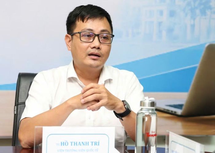 TS. Hồ Thanh Trí, Viện trưởng Viện Quốc tế, Trường Đại học Công Thương TP.HCM. Ảnh: Ngô Tùng