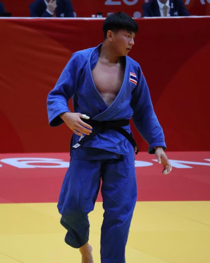 Hình ảnh Huwei cuốn hút trong bộ đấu phục môn Judo trở thành đề tài "gây bão".