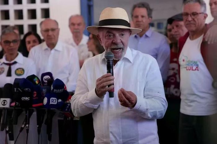 Tổng thống Luiz Inacio Lula da Silva phát biểu sau cuộc bỏ phiếu ngày 4-10-2026