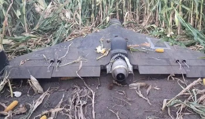 Serhii Beskrestnov, cố vấn về công nghệ quốc phòng của Tổng thống Ukraine Volodymyr Zelensky, cho biết đầu đạn mới mang tên KRSN được thiết kế để phá các kết cấu thép. Ông nói đây là lần đầu loại đầu đạn này xuất hiện trên một UAV phản lực của Nga.
