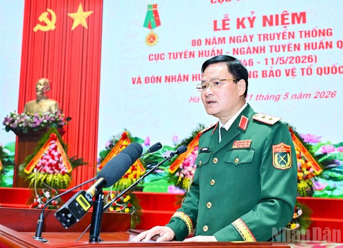 Trung tướng Nguyễn Văn Đức. (Ảnh: THẾ ĐẠI)
