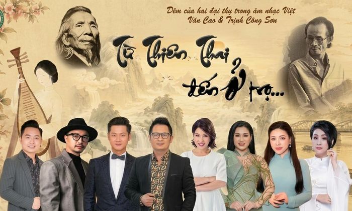  Đêm nhạc của hai nhạc sĩ lớn trong âm nhạc Việt. Ảnh BTC cung cấp 