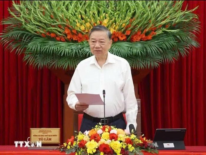 Tổng Bí thư, Chủ tịch nước Tô Lâm. (Ảnh: TTXVN)