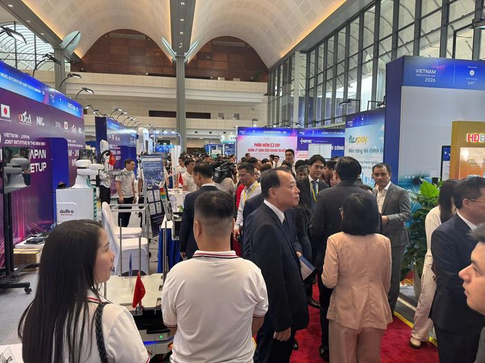 Ngày hội năm nay nhấn mạnh cách tiếp cận lấy toàn xã hội làm chủ thể của đổi mới sáng tạo. (Ảnh: Đỗ Trang)