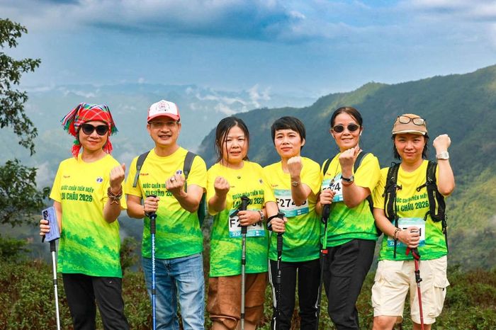Những vận động viên không có mục tiêu giật giải. Ảnh: HAB