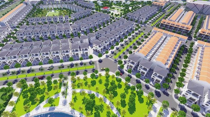Diện mạo khu đô thị hiện đại, đồng bộ, hướng tới một không gian sống tiện nghi và đáng sống