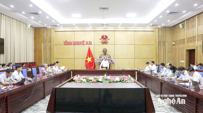 Toàn cảnh cuộc họp. Ảnh: Thái Dương