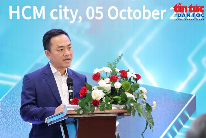 Ông Phạm Huỳnh Quang Hiếu, Phó Giám đốc Sở Khoa học và Công nghệ TP Hồ Chí Minh, thông tin về định hướng thu hút đầu tư công nghệ cao của Thành phố.