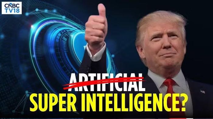 Ông Trump đã ký sắc lệnh yêu cầu sử dụng thuật ngữ Siêu trí tuệ (SI) thay cho Trí tuệ nhân tạo (AI). Ảnh: IBT.