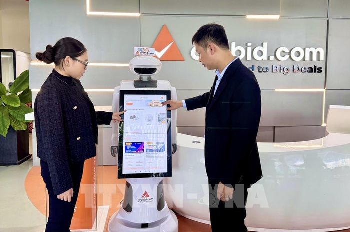 Xúc tiến thương mại trên môi trường số tiết kiệm chi phí, nâng cao hiệu quả cho doanh nghiệp. Ảnh: Hương Giang - TTXVN