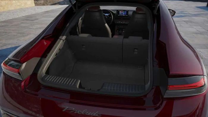 Nội thất của Honda Prelude.