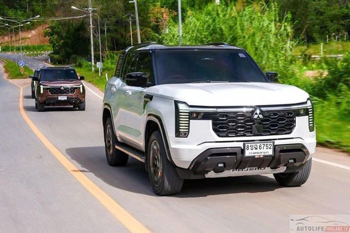 Mitsubishi Pajero thế hệ mới.