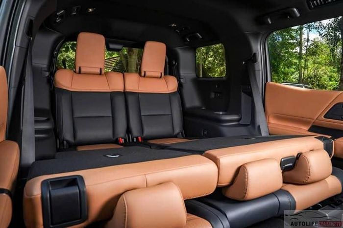 Nội thất của Mitsubishi Pajero thế hệ mới.