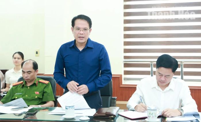 Phó Giám đốc Báo và Phát thanh, truyền hình Thanh Hóa Nguyễn Huy Long đề nghị Ban Tổ chức địa phương phối hợp với Ban Tổ chức Giải bóng đá vô địch quốc gia Việt Nam (V.League) 2026-2027 và FPT Play tạo điều kiện thuận lợi cho phóng viên cơ quan báo chí địa phương trong tác nghiệp.