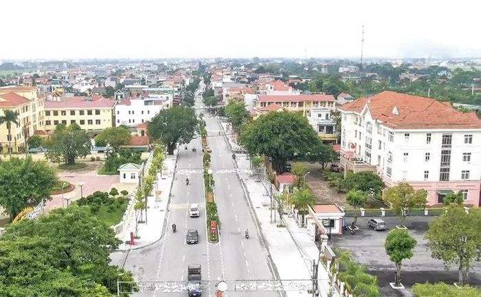 Thành quả xây dựng nông thôn mới ở xã Nga Sơn.