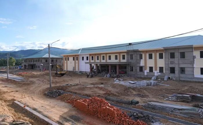 Xã Kbang đầu tư xây dựng Trạm Y tế, đáp ứng nhu cầu khám chữa bệnh của nhân dân. Ảnh: N.H
