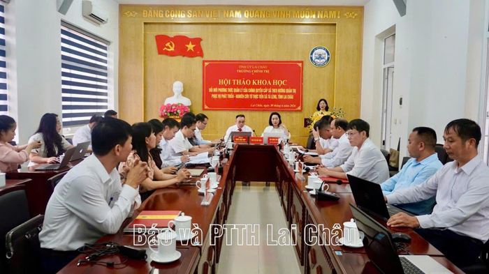 Hội thảo khoa học về đổi mới phương thức quản lý của chính quyền cấp xã theo hướng quản trị phục vụ phát triển.