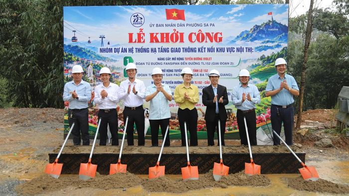Khởi công nhóm dự án hạ tầng giao thông kết nối khu vực nội thị có mức tổng mức đầu tư 219 tỷ đồng.