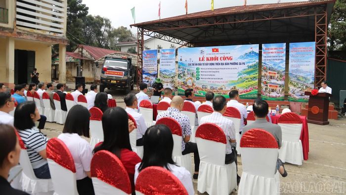 Quang cảnh lễ khởi công.