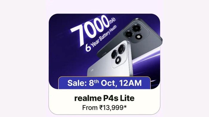 realme P4s Lite có giá phải chăng