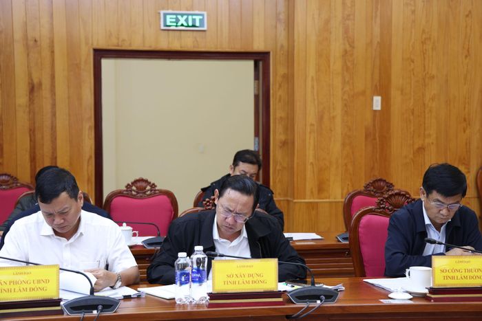 Lãnh đạo sở, ngành tham dự tại hội nghị