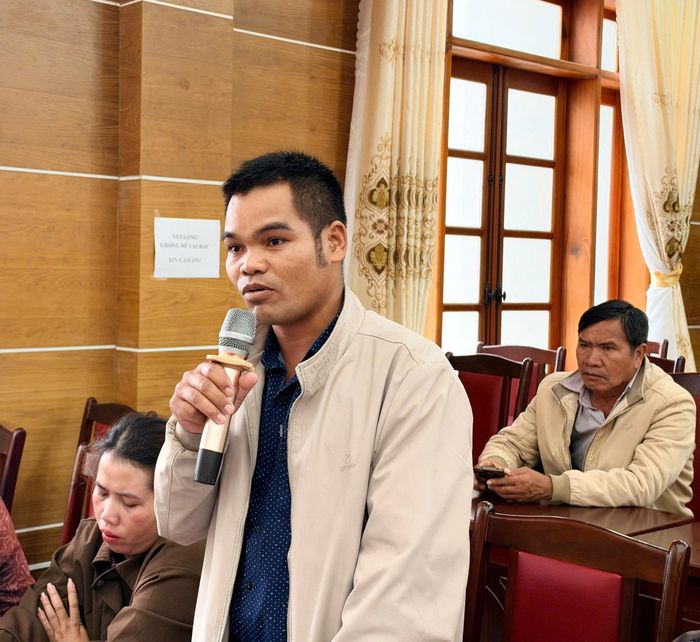 Cử tri nêu ý kiến kiến nghị
