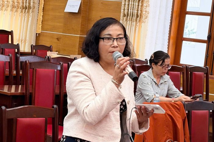 Cử tri xã Di Linh nêu ý kiến
