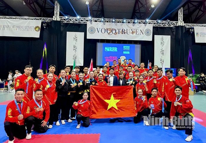 Các vận động viên Việt Nam giành huy chương tại Giải Vô địch và Vô địch trẻ Võ cổ truyền thế giới năm 2026.