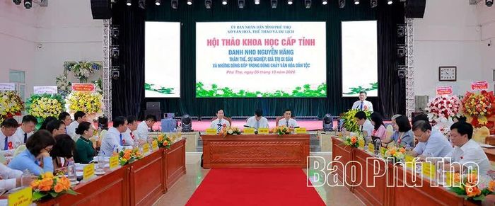 Quang cảnh hội thảo.