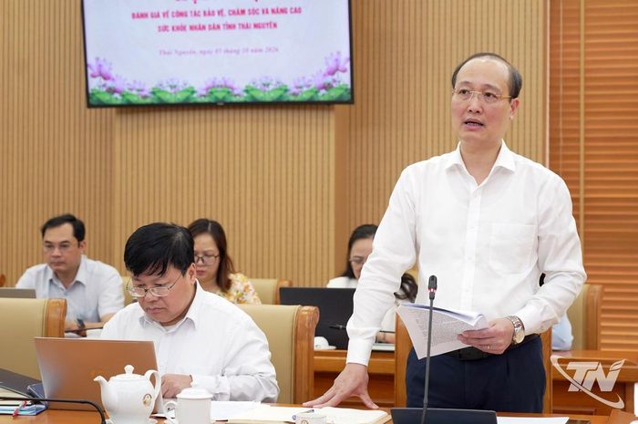 Giám đốc Sở Y tế Đặng Ngọc Huy phát biểu tại Hội nghị.