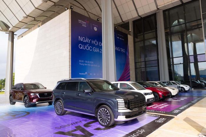 Gần 60 mẫu xe hội tụ tại Vietnam Innovative Mobility Show 2026