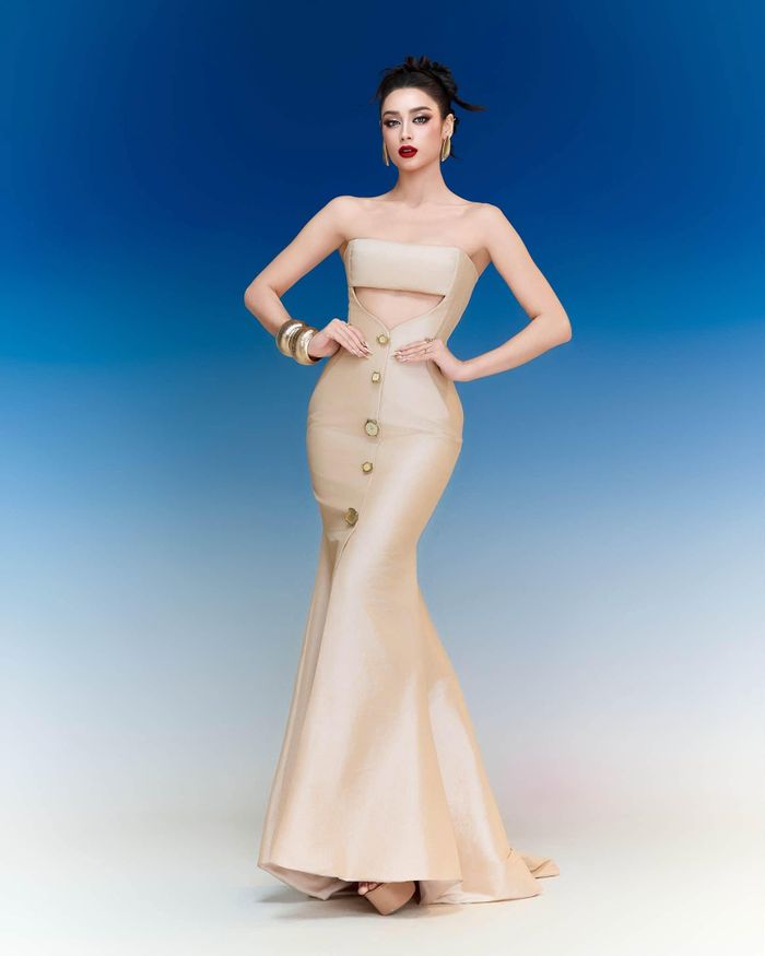 Nhan sắc Emoura Phạm được đánh giá cao tại cuộc thi Miss Grand International.