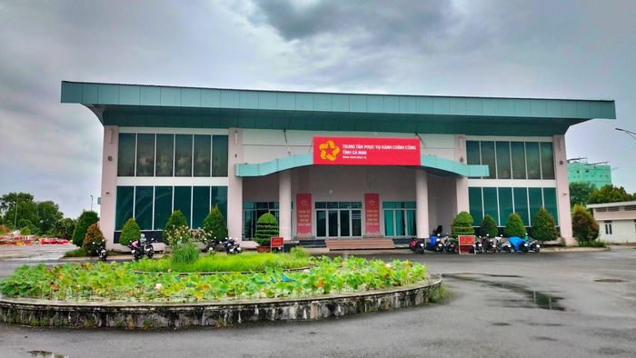Trung tâm Phục vụ hành chính công tỉnh Cà Mau, phường Bạc Liêu, tỉnh Cà Mau.