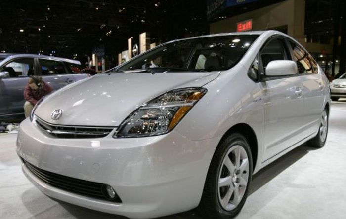 Xe Toyota Prius Hybrid đã được bình chọn là xe tiết kiệm nhiên liệu nhất tại Mỹ năm 2007. (Ảnh: Stan Honda/AFP)