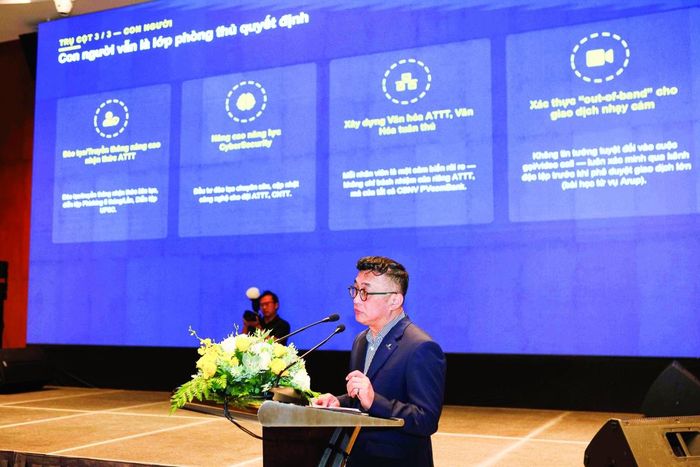 Phó Tổng Giám đốc PETROVIETNAM Phan Tử Giang - người đứng đầu các đơn vị trực tiếp chỉ đạo công tác an ninh mạng