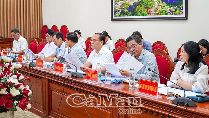 Các đại biểu tham dự cuộc họp.