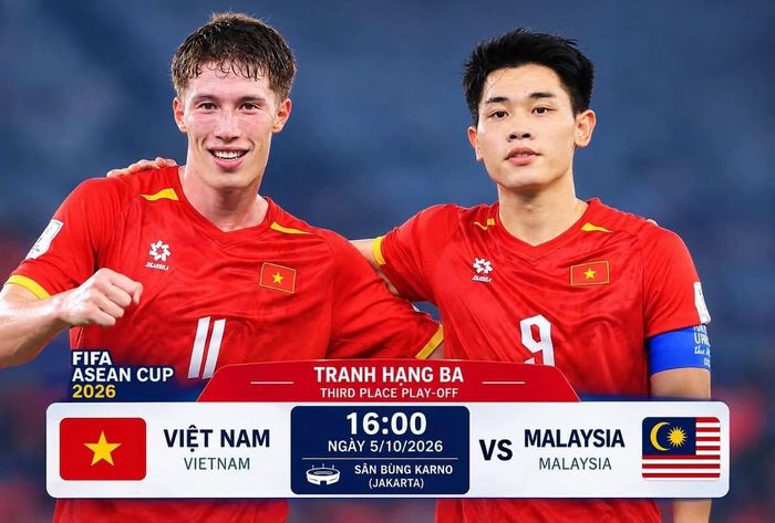 Lịch thi đấu của đội tuyển Việt Nam ngày 5/10 trước Malaysia