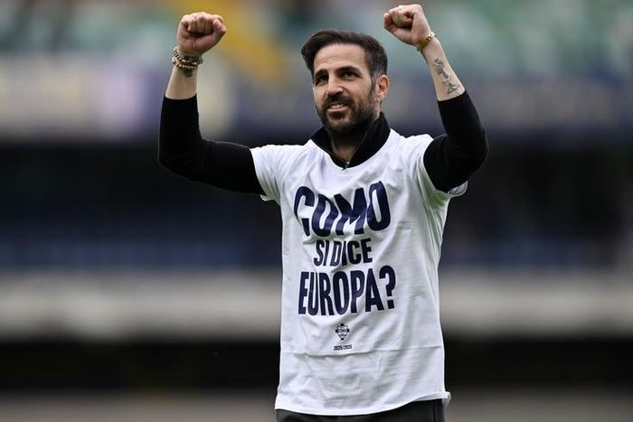 Fàbregas muốn các cầu thủ trẻ Como nuôi tham vọng lớn đến những câu lạc bộ như Real Madrid và Barcelona