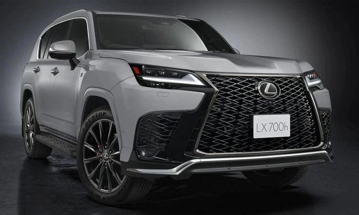 Lexus LX 2027 bổ sung phiên bản F Sport với thiết kế thể thao, nội thất nổi bật và nhiều tinh chỉnh về hệ thống treo. (Ảnh: Lexus)