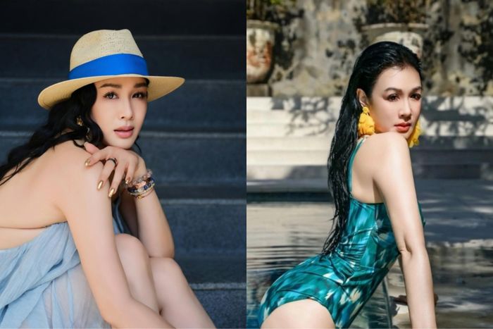 Vẻ gợi cảm của nữ diễn viên ở tuổi U60.