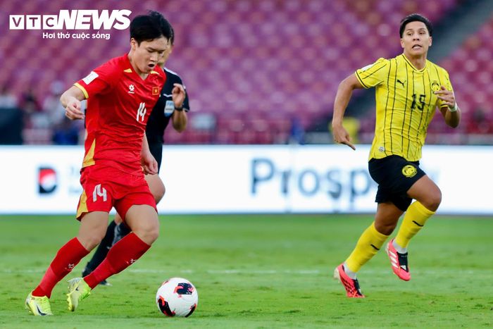 Đội tuyển Việt Nam thua Malaysia 0-1.